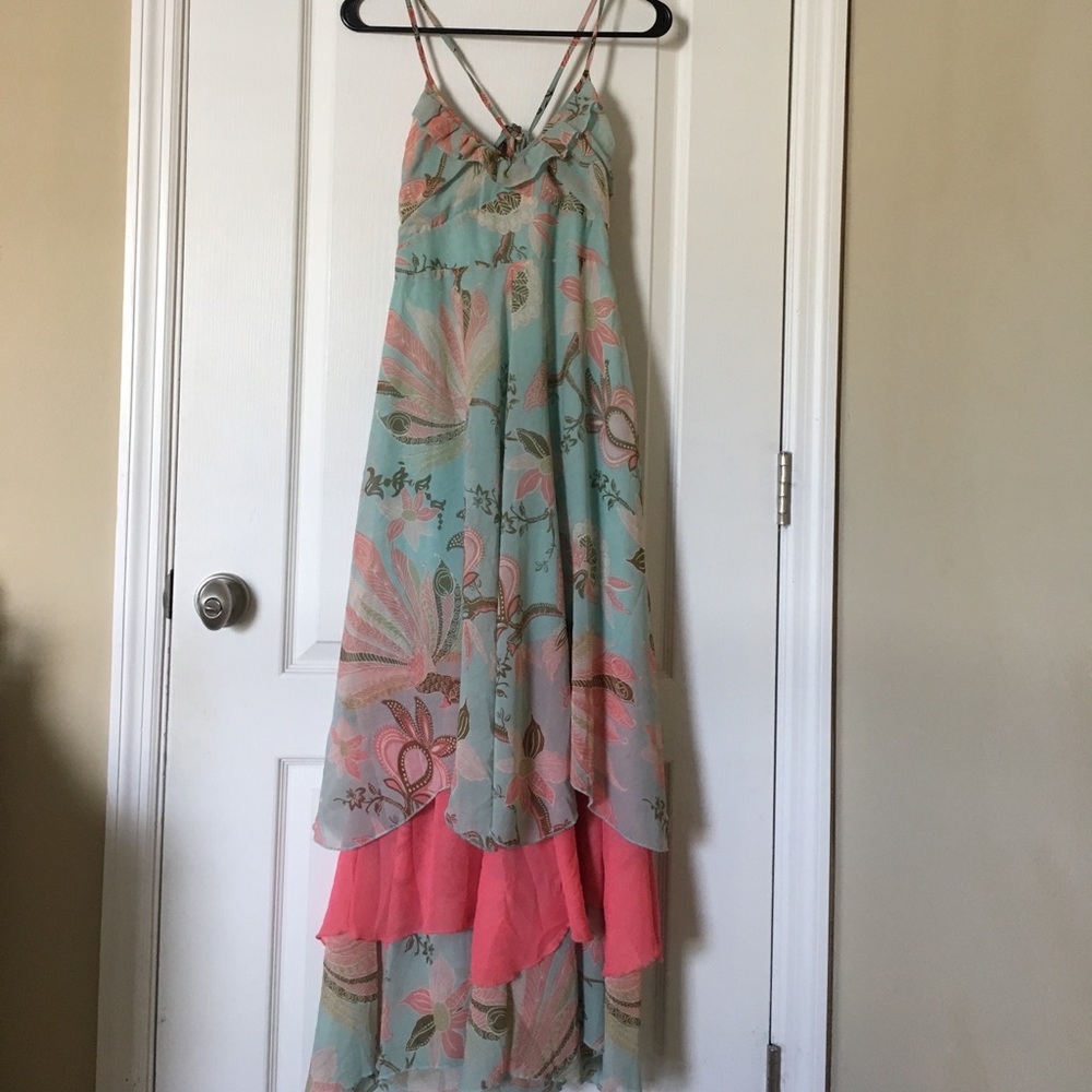 Tropical Layered Dress